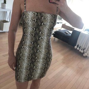 Snakeskin Dress